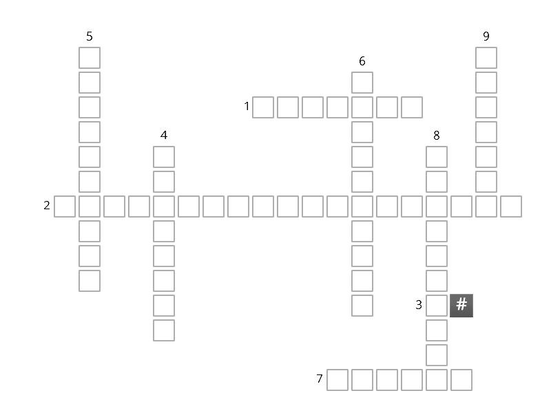 c# programming - Crossword